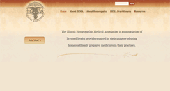 Desktop Screenshot of homeopathyillinois.org